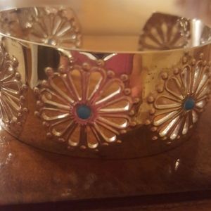 Sterling silver turquoise bracelet